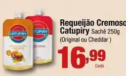 Santo Supermercados Requeijão Cremoso Catupiry oferta