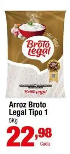 Santo Supermercados Arroz broto legal tipo 1 oferta