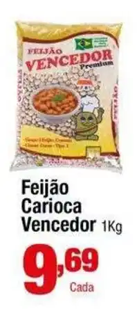 Santo Supermercados Feijão Carioca Vencedor oferta