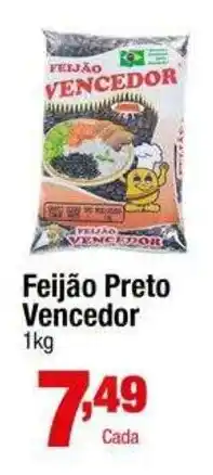 Santo Supermercados Feijão preto vencedor oferta