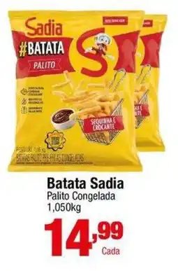 Santo Supermercados Batata Sadia Palito oferta