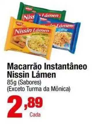 Santo Supermercados Macarrão Instantâneo Nissin Lámen oferta