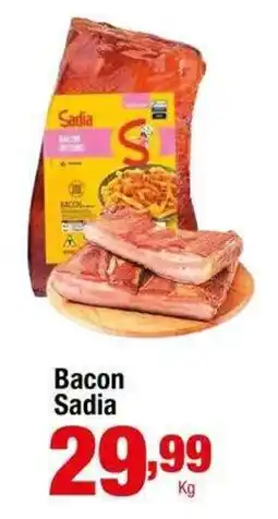 Santo Supermercados Bacon Sadia oferta