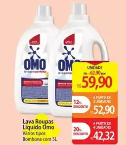 Atacadão Lava Roupas Líquido Omo oferta