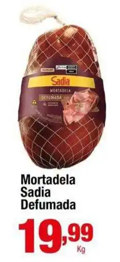 Santo Supermercados Mortadela Sadia Defumada oferta