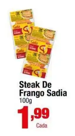 Santo Supermercados Steak de frango sadia oferta
