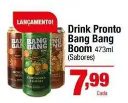Santo Supermercados Drink Pronto Bang Bang Boom oferta