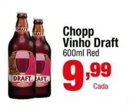 Santo Supermercados Chopp Vinho Draft oferta