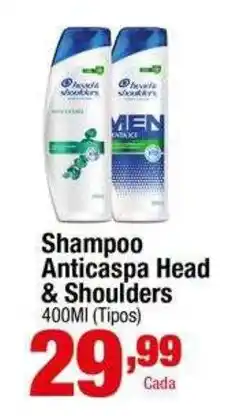Santo Supermercados Shampoo Anticaspa Head & Shoulders oferta