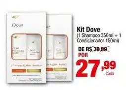 Santo Supermercados Kit Dove oferta