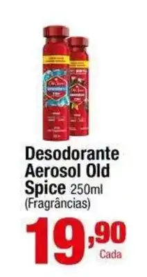 Santo Supermercados Desodorante Aerosol Old Spice 250ml oferta