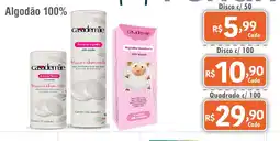 Royal Supermercados Algodão 100% Disco c/50 oferta