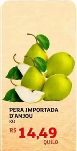 Assaí Atacadista pera importada d'anjou oferta