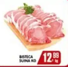 Higa's Supermercado Bisteca suína oferta
