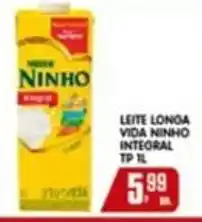 Higa's Supermercado Leite longa vida ninho integral oferta