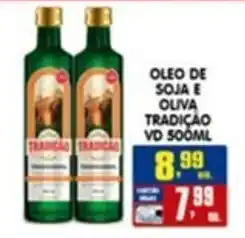 Higa's Supermercado óleo de soja e oliva tradição oferta