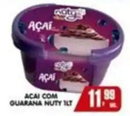 Higa's Supermercado Açaí com guaraná nuty 1lt oferta