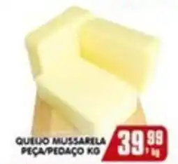 Higa's Supermercado queijo mussarela peça/pedaço oferta
