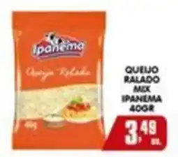 Higa's Supermercado Queijo ralado mix ipanema oferta