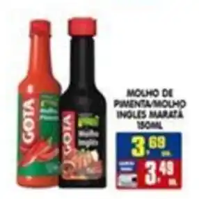 Higa's Supermercado molho de pimenta/molho ingles marata oferta