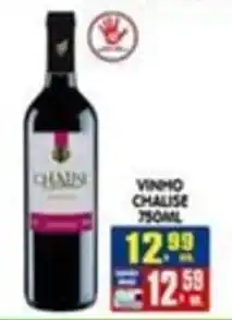 Higa's Supermercado vinho chalise oferta