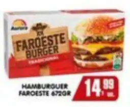 Higa's Supermercado Faroeeste burger tradicional oferta