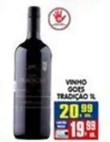 Higa's Supermercado Vinho Goes Tradicao 1l oferta