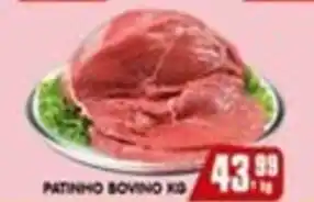 Higa's Supermercado Patinho bovino kg oferta