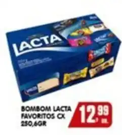 Higa's Supermercado Bom bom lacta favoritos cx oferta