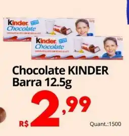 Althoff Supermercados Chocolate kinder barra 12.5g oferta