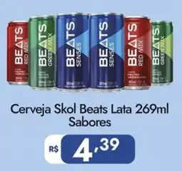 Supermercados Rondon Cerveja Skol Beats S sabores oferta