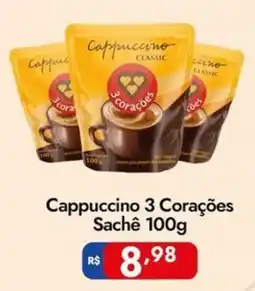 Supermercados Rondon Cappuccino 3 Corações oferta