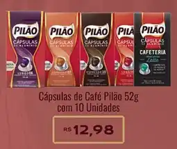 Supermercados Rondon Cápsulas de Café Pilão oferta