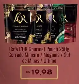 Supermercados Rondon Café l'or gourmet pouch cerrado mineiro / mogiana / sul de minas / ultimo oferta