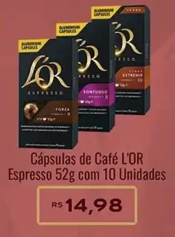 Supermercados Rondon Cápsulas de Café L'OR Espresso oferta