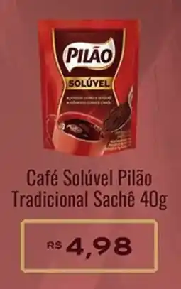 Supermercados Rondon Café Solúvel Pilão Tradicional Sachê oferta