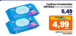 Rede Bom Lugar Toalhas Umedecidas Mili Baby oferta