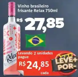 Supermercados Savegnago Vinho brasileiro frisante relax oferta