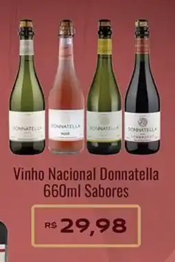 Supermercados Rondon Vinho Nacional Donnatella 660ml Sabores oferta