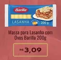Supermercados Rondon Massa para Lasanha com Ovos Barilla oferta