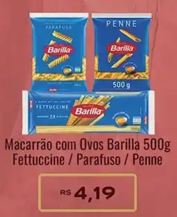 Supermercados Rondon Macarrão com Ovos Barilla oferta