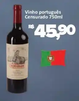 Supermercados Savegnago Vinho português censurado oferta