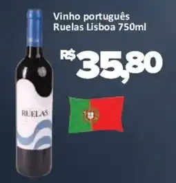 Supermercados Savegnago Vinho português Ruelas Lisboa oferta