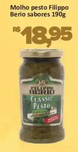 Supermercados Savegnago molho pesto filippo berio sabores oferta