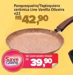 Supermercados Savegnago Panquequeira/tapiociera cerâmica line vanilla oliveira oferta