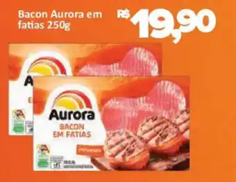 Supermercados Savegnago Bacon aurora em fatias oferta
