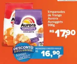 Supermercados Savegnago Empanados de frango aurora aurogets oferta