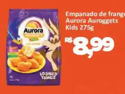 Supermercados Savegnago Empanado de frango aurora aurogets kids oferta