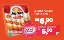 Supermercados Savegnago Salsicha hot dog aurora oferta