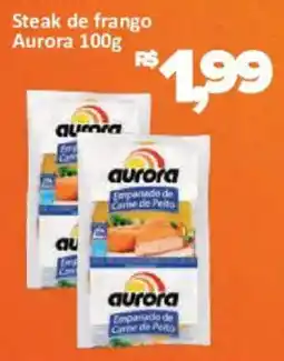 Supermercados Savegnago Steak de frango aurora 100g oferta
